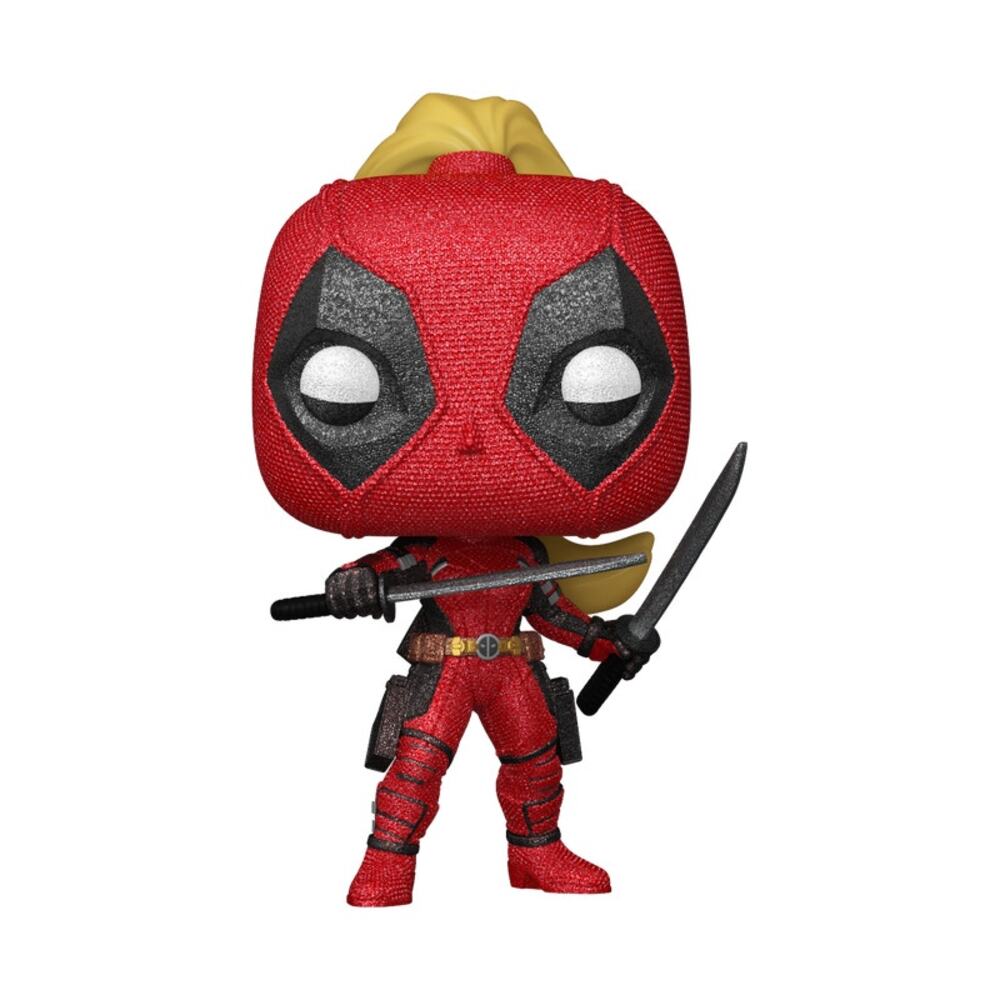 Funko Pop! Marvel: Deadpool & Wolverine Ladypool Diamond #1404 With Protector